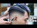 Perfect Skin Fade, Most Detailed and Blurry 🔥 No viber or air brush - Barber Tutorial