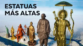 Las estatuas más altas del mundo (comparación 3D)