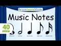 Music Instruments Notes more Instrument Families Rests Green Bean s Music