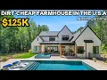 5 Dirt-Cheap Farmhouses in North Carolina You Can Snag Right Now