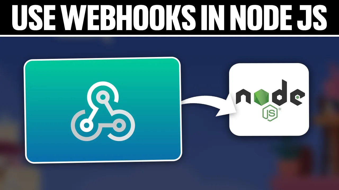 How To Use Webhooks in Node.js 2024! (Full Tutorial)