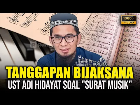 Download MP3 Ust. Adi Hidayat Akhirnya tanggapi soal Surat Musik...!