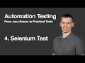 Practical Automation Testing Java 4 Selenium UI Test Run