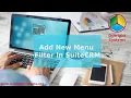 Add New Menu Filter In SuiteCRM