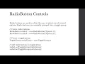 RadioButton and CheckBox Controls