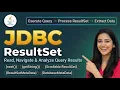 Advanced ResultSet in JDBC Scrollable Updatable ResultSetMetaData DatabaseMetaData