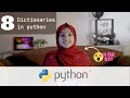 Python Beginners Tutorial For Children 8 Working with Dictionaries in python