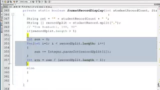 Java GradeBook App 04