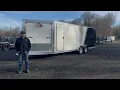 2025 DuraBull In-Line Four Place Snowmobile Trailer