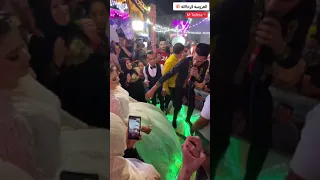 خش شوف عبدالسلام مجنن العروسه والعريس ترند      دندنها