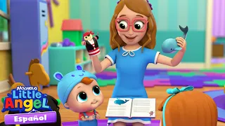 Bebé Juan aprende nuevas cosas en la escuela 📚 🏫 Canciones Infantiles 🎵 Little Angel Español