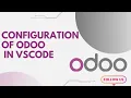 ODOO CONFIGURATION WITH VSCODE