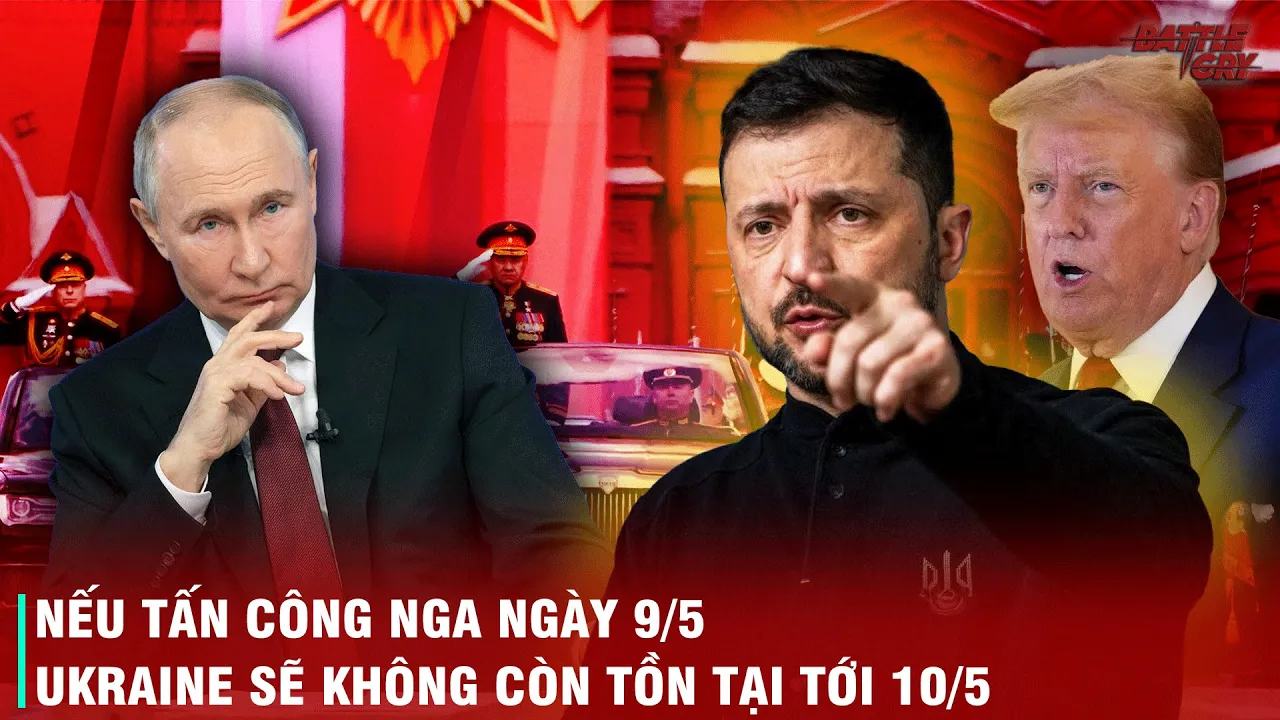 Outline Video NẾU UKRAINE TẤN CÔNG NGA TRONG LỄ DUYỆT BINH NGÀY CHIẾN THẮNG 9/5 KỊCH BẢN ĐIỂN RỒ NÀO SẼ XẢY RA?