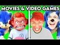 Download Lagu MOVIES + VIDEO GAMES WITH ZERO BUDGET! (FUNNY TURNING RED, SONIC, ENCANTO, HUGGY WUGGY, FNAF \u0026 MORE)