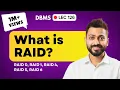 Lec-126 What is RAID RAID 0 RAID 1 RAID 4 RAID 5 RAID 6 Nested RAID 10 Explained
