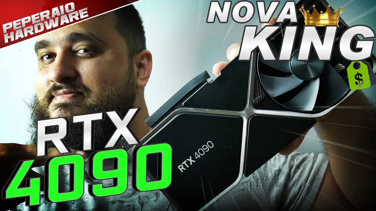 Review NVIDIA RTX 4090 24GB – Saúdem o novo KING dos Games, a Melhor Placa de Vídeo do mundo!