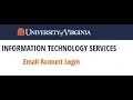 Log in to UVA Email - UVA Information Technology Services