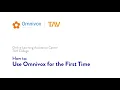How to use Omnivox for the first time