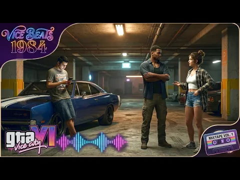 🏎️ Cyber Vice Night Drive — 1 Hour Outrun Mix | GTA 6 Vibes