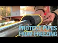 Protect Pipes From Freezing With Pipe Heating Cable Waterproof Insulation