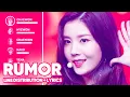 IZ*ONE - Rumor OT12 (Line Distribution + Lyrics Color Coded) PATREON REQUESTED