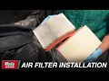 How To Change Your Vehicle s Air Filter