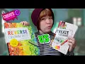 Create this Book vs REVERSE COLORING BOOK Inkblot Challenge
