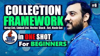 Java Collection Framework Collections in Java in ONE SHOT - by Coding Wallah Sir