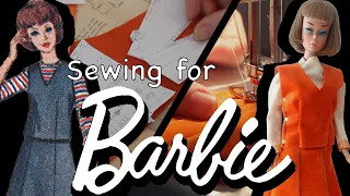 Sewing for vintage Barbie - 1960s McCall s Pattern 7114