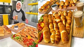 طريقة عمل الكرواسون والباتيه العزومة مع الشيف فاطمة أبو حاتي 