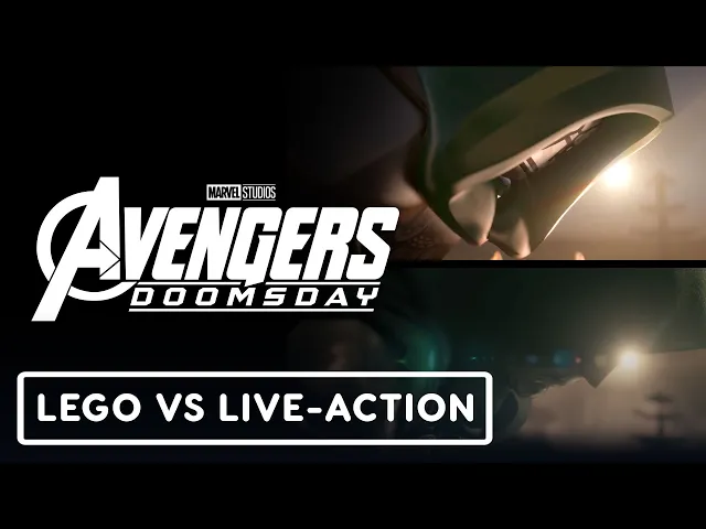 Avengers: Doomsday Trailer Side-by-Side Comparison (Live-Action vs LEGO)