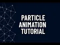 Beautiful Particle Animation in Python Connect Particles by Distance Tutorial