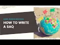 How to Write an SAQ AP World History Modern