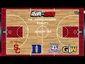 College Hoops 2K8| Weber State x Liberty / USC x SD Holiday Hoops Doubleheader 2021-22 Season!