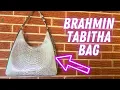 Brahmin Bag Tabitha Mulberry Potion Silver Purse - Showing Inside Close Ups