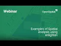 Examples of Spatial Analysis Using enlighten