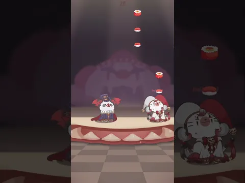 (New) No Batidão - Circus Halloween Theme - Jestopher & Stabine - Duet Cats - Popcat Music Cat Game