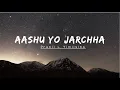 Lagu ashu yo jharcha by Pranil L Timilsina (Lyrics Video)