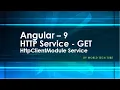 Angular 9 Tutorial - Fetch Data Using HTTP HttpClientModule service in angular Fetch using http