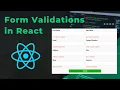 React Custom Form Validation Project Validate Email Password Inputs Like a Pro