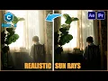 Create Realistic Sun Rays on in After Effects or Premiere Pro using BorisFXco Continuum