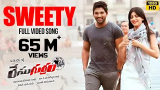 sweety sweety video song race gurram video songs allu arjun shruti hassan s s thaman