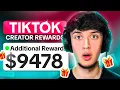 How To Get The HIGHEST Additional Rewards On TikTok Creator Rewards Program