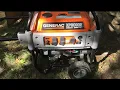 Generac XP8000E oil change air filter spark plug