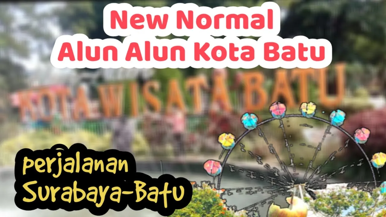 Perjalanan Menuju KOTA BATU - rute mengikuti Google Maps