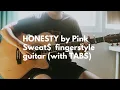 Download Lagu Pink Sweat$ - Honesty - Fingerstyle Guitar (WITH TABS)