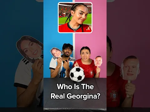 Which One Is The Real Georgina? #worldcup