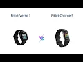 Fitbit Versa 3 vs Charge 5 Health Fitness Smartwatch Comparison