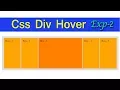 Div Box hover effect using Html and Css Exp - 2 Web Zone