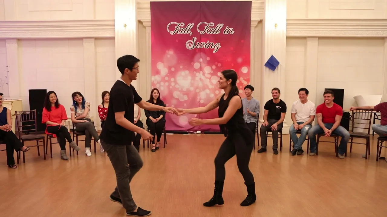 2018 Fall, Fall in Swing - Richard & Jessica - Winner J&J Adv/Allstar  Leader